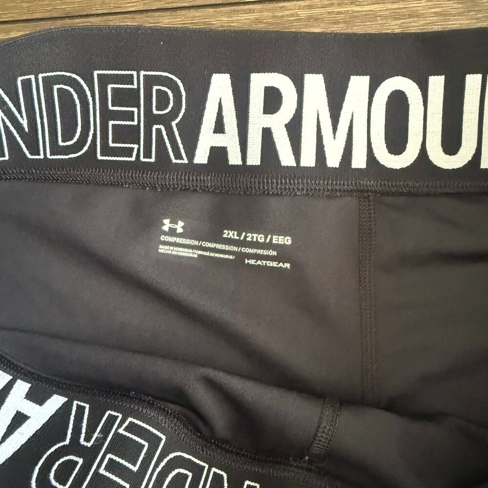 Black Under Armour Spandex Shorts